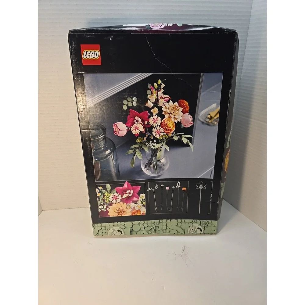 LEGO Botanicals: Pretty Pink Flower Bouquet‎ (10342) NIB